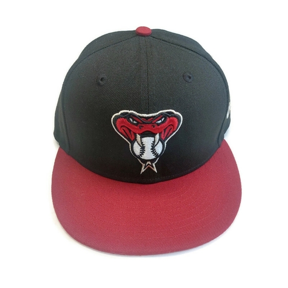 59Fifty New Era Size 7 Arizona Diamondbacks Fitted Hat Cap 2 Tone - Picture 1 of 6